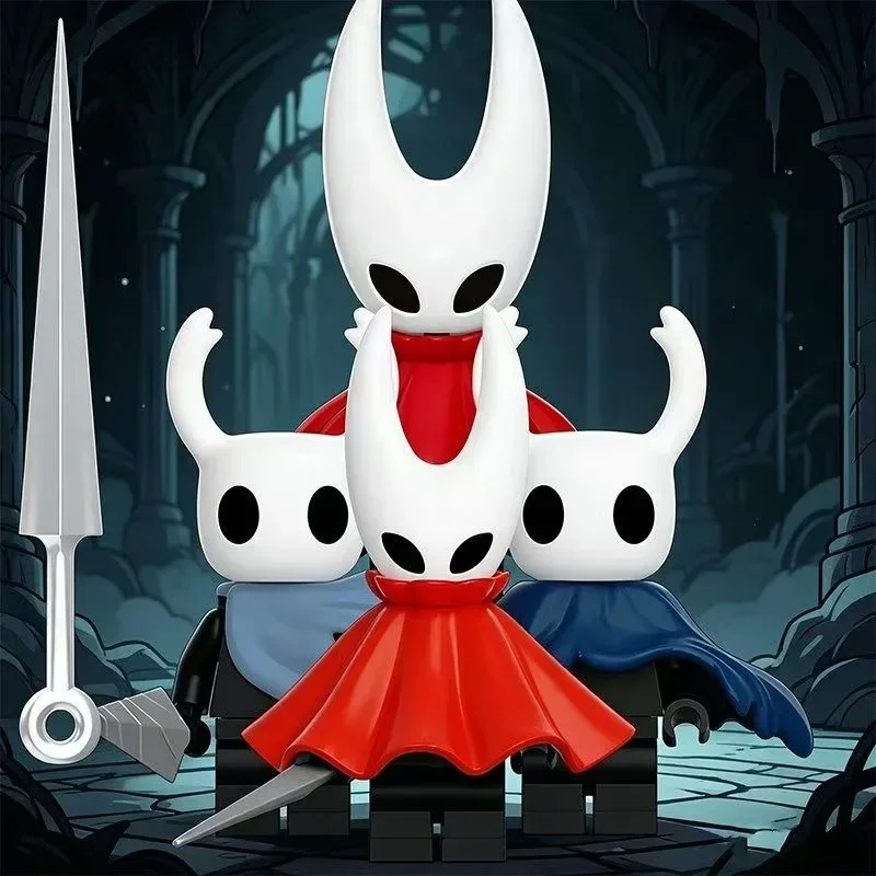 Hornet Knight Empty Knight Animation Game, Action Doll, Doll Collection, Puzzle, Building Blocks, Models, Decorations, Toys. view 2