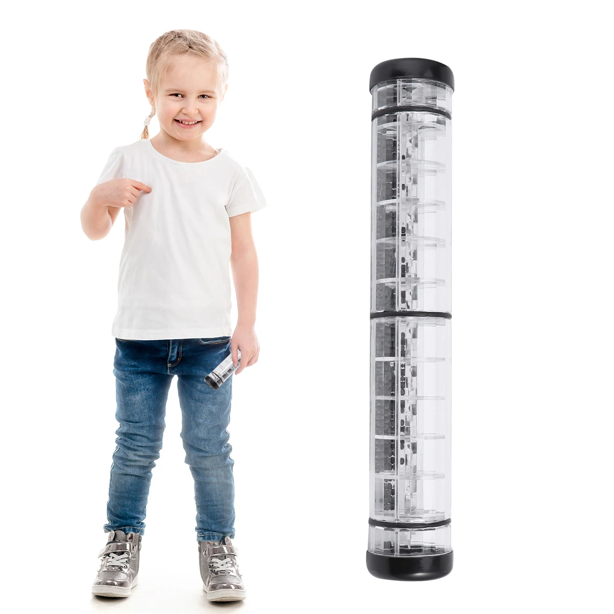 

Rain Sound Effect Cylinder Music Plaything Kid Instrument Toy Child
