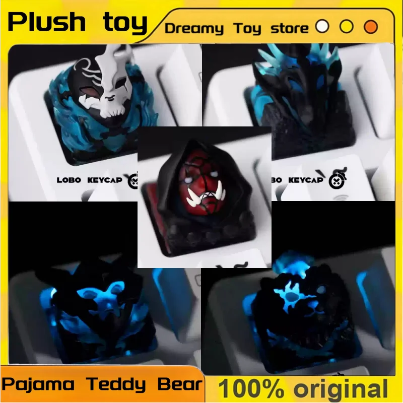 

Соло выравнивание роман колпачок полупрозрачный 1 шт. смола аниме мультфильм крутой индивидуальный персонализированный механический колпачок для клавиатуры подарок