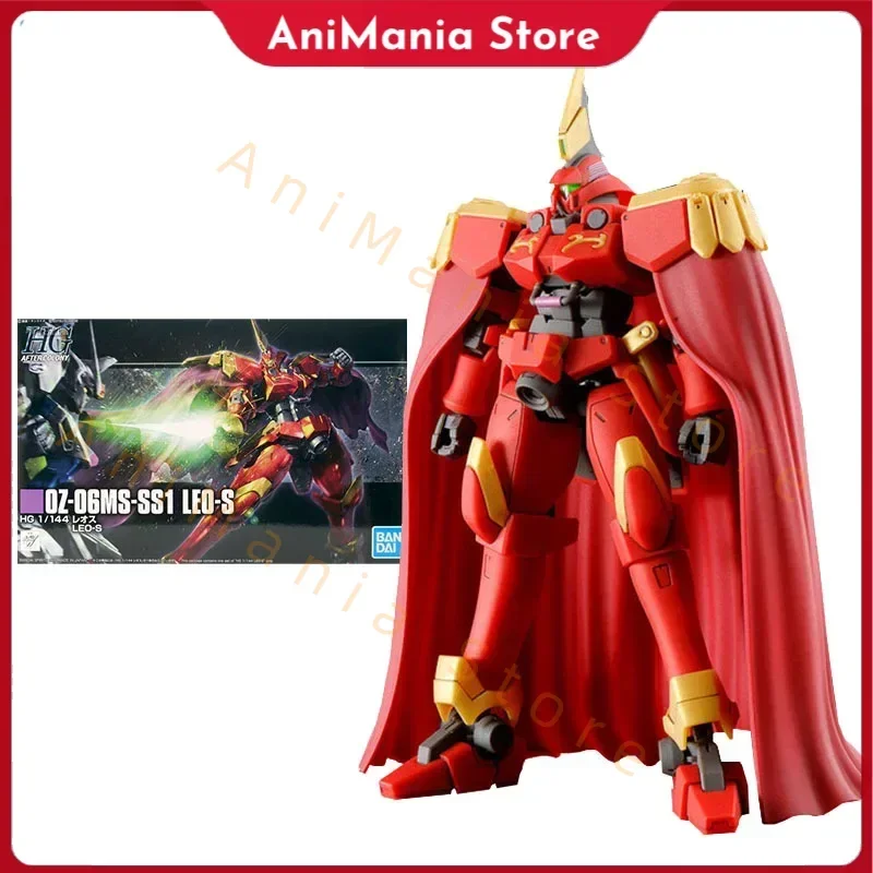 

Bandai Gundam Model Kit Anime Figure PB Limited HG 1/144 OZ-06MS-SS1 LEO-S Genuine Gunpla Anime Action Figure Toys for Children