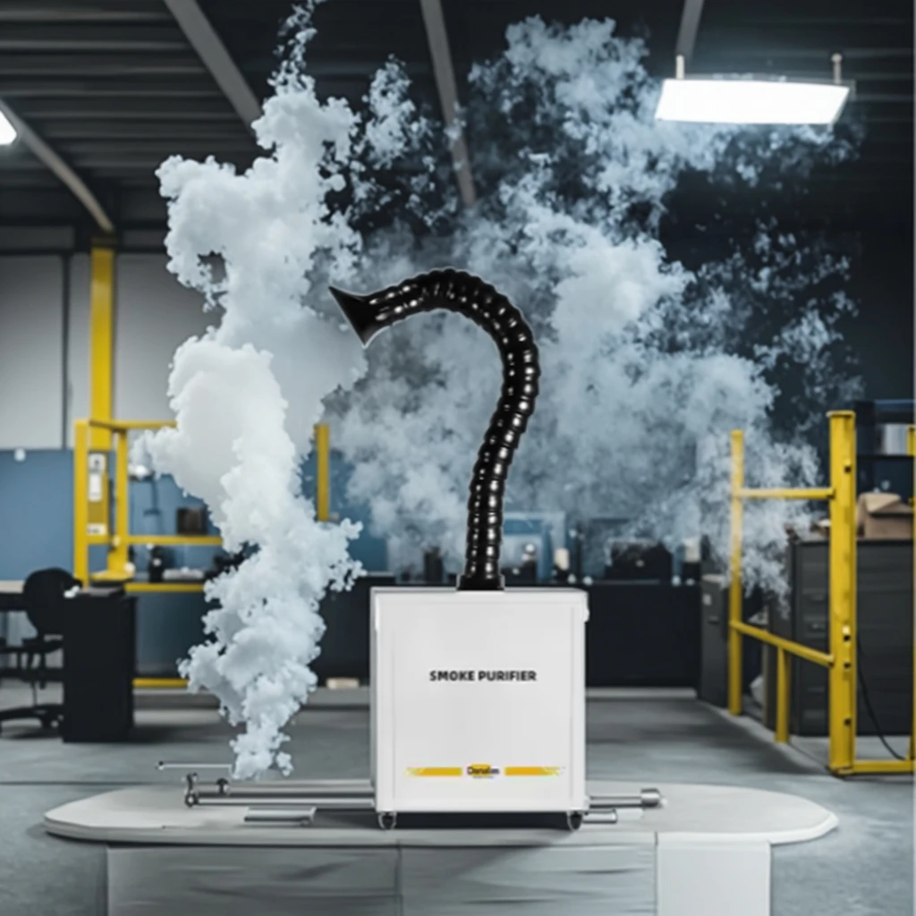 DANA D200 Industrial Smog Purifier Smoke Exhausting Machine Essential Pump Motor Engine Core Components    Disposal Machinery view 3