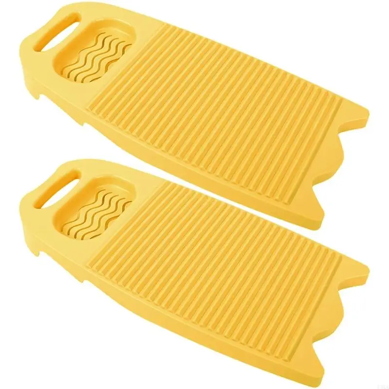   Oversized Hand Wash Board Thickened Plastic Texture Scrubbing Laundry Board 2PCS