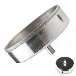 110mm Hole Opener Ceramics Counterbore Diamond Hole Saw Buddha Bead Rounding and Polishing Glass Drill Bit for Glass Ceramic