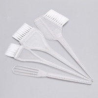 5Pcs/Set Hairdressing Professional Hair Dyeing Kit Bleaching Tail Comb Hair Color Dye Bowl Hair Coloring Durable Stirring Brush