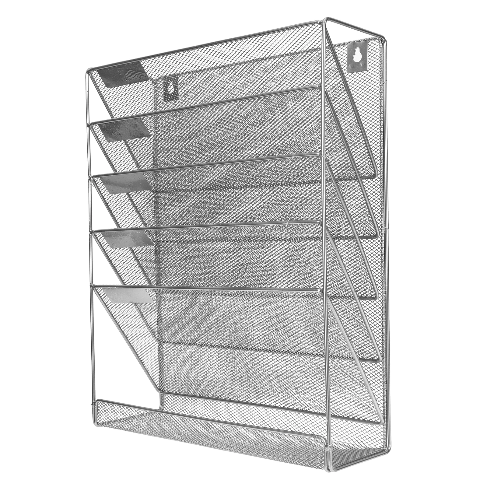 

Wall Mounted File Holder Metal ganizer Rack Storage Box Office Home Multi Layer Hanging Document File ganizer