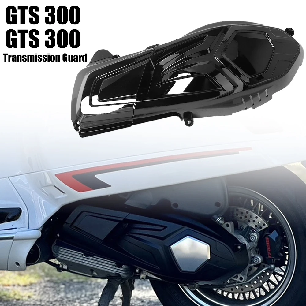 

Motorcycle Scooter Black Engine Cover Engine Protector Bolt Guard For Vespa GTS300 GTS 300 GTV300 GTV 300 HPE