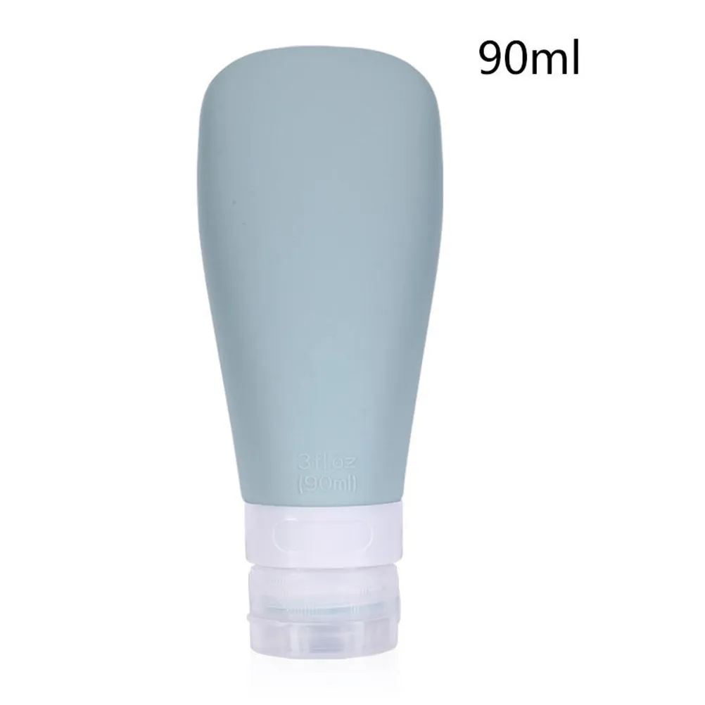 

6Pcs 90Ml Portable Bottle Set High Quality Silicone Travel Containers for Skincare Products No Leakage Design