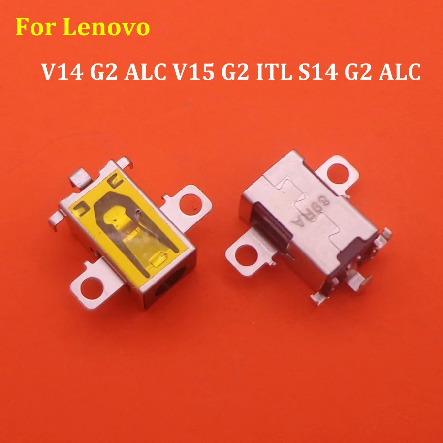 1-10PCS DC Power Jack Connector For Lenovo V14 G2 ALC V15 G2 ITL S14 G2 ALC Laptop Charging Port Socket