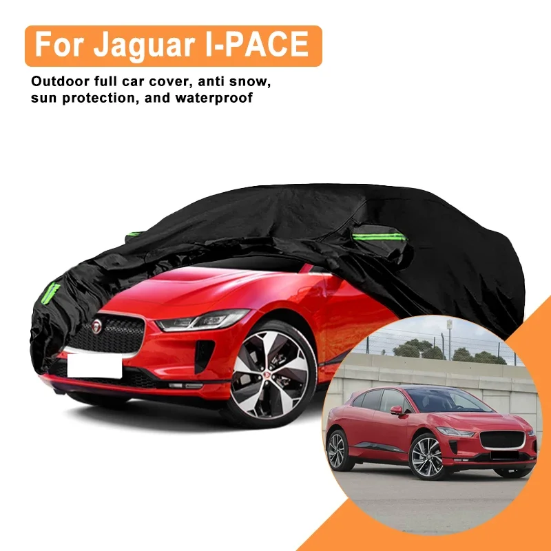 

Полное покрытие для автомобиля Jaguar I-PACE — уличный водонепроницаемый снегозащитный солнцезащитный козырек, зимний и летний всепогодный аксессуар для автозащиты