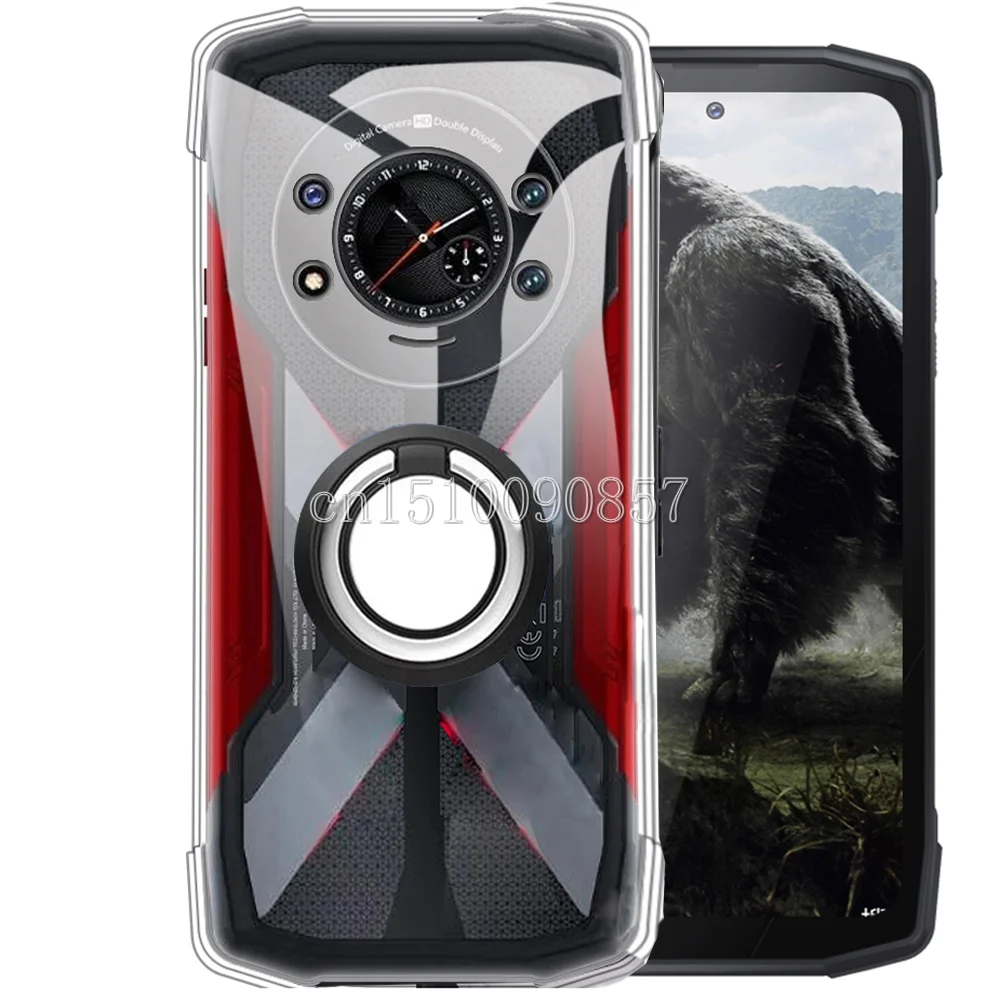 Case For Cubot KingKong Star Ring Holder Shockproof Soft TPU Case Cover For Cubot KingKong Star Couqe Funda