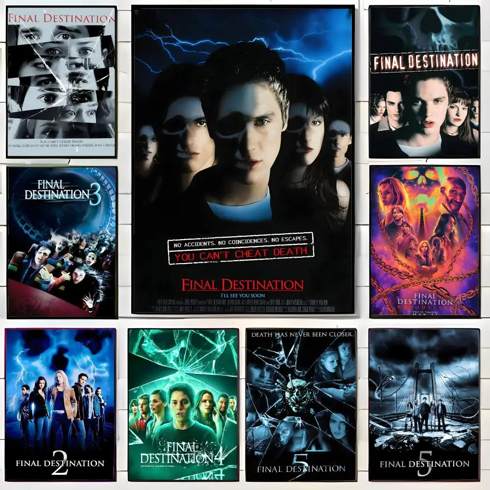 Tense Movie F-Final Destination Poster Wall Art Print Decorative Mural Home Decor Gift Unframed