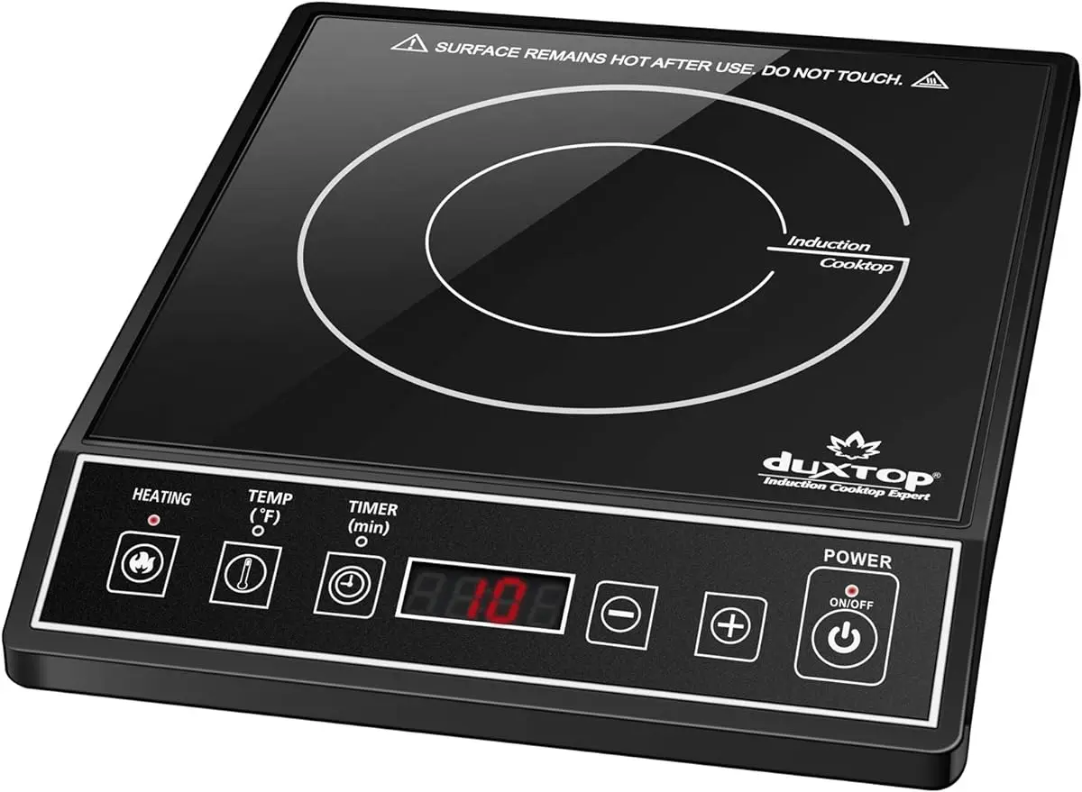 

1800W Portable Induction Cooktop Countertop Burner, Black 9100MC/BT-M20B