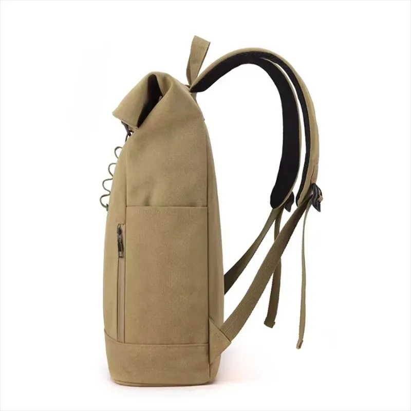 

Travel Backpack with Logo Fashion Roll Back Roll Back Laptop Backpack