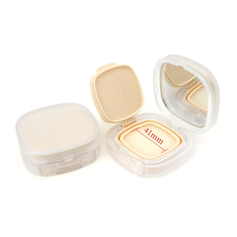 Portable Foundation Empty Air Cushion Puff Box DIY Box With Mirror BB Cream Cosmetic Case Container With Sponge Makeup Tools