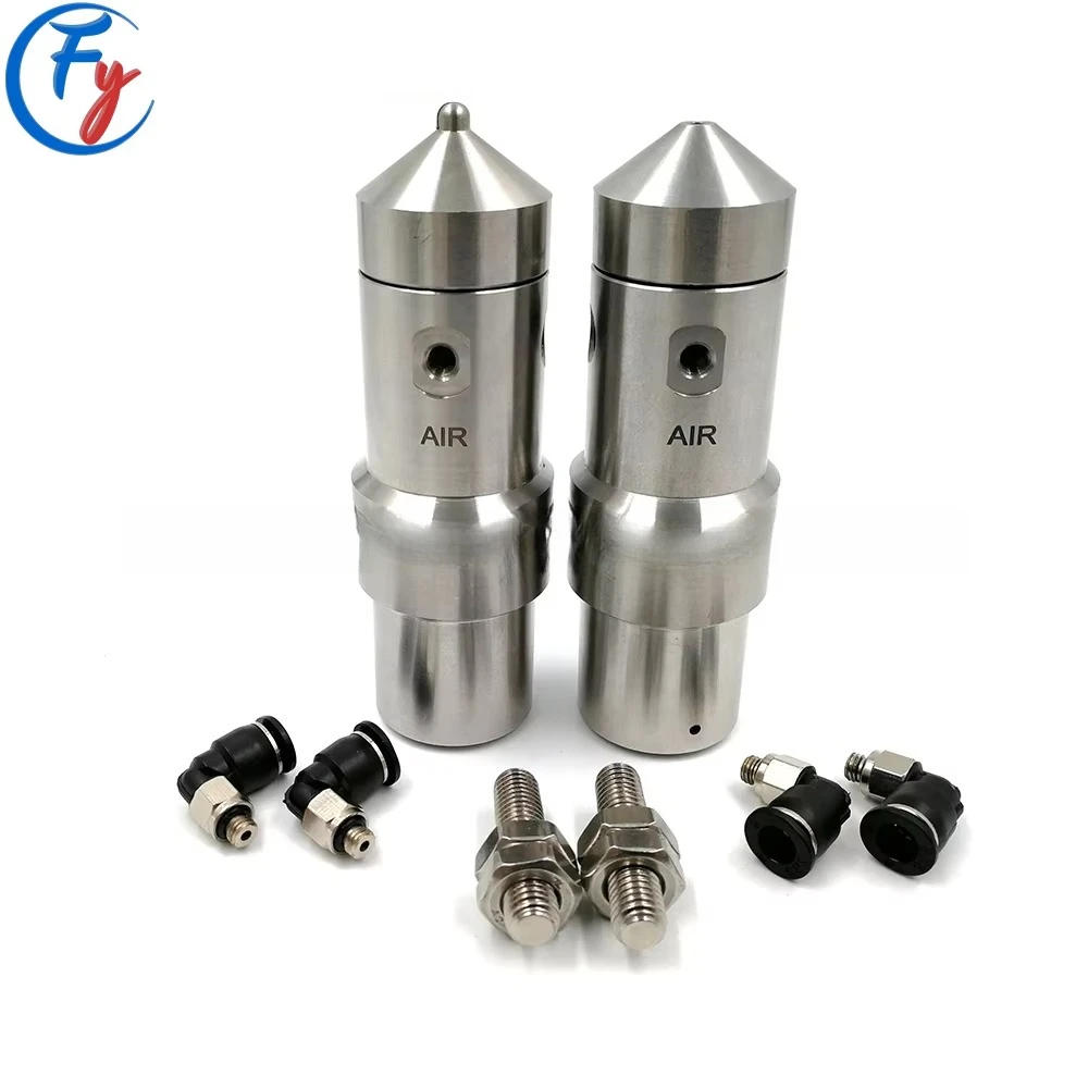 Anti-drip Two-fluid Atomizing Nozzle Flat Spray Atomizing Nozzle for Factory Humidification Corrugated Paper Production