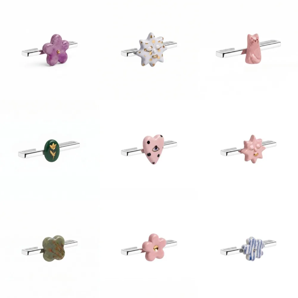WHOOP Charm Flower Design Cute Heart Pendant DIY Bracelet Decoration Fashion Smart Wear Accessory