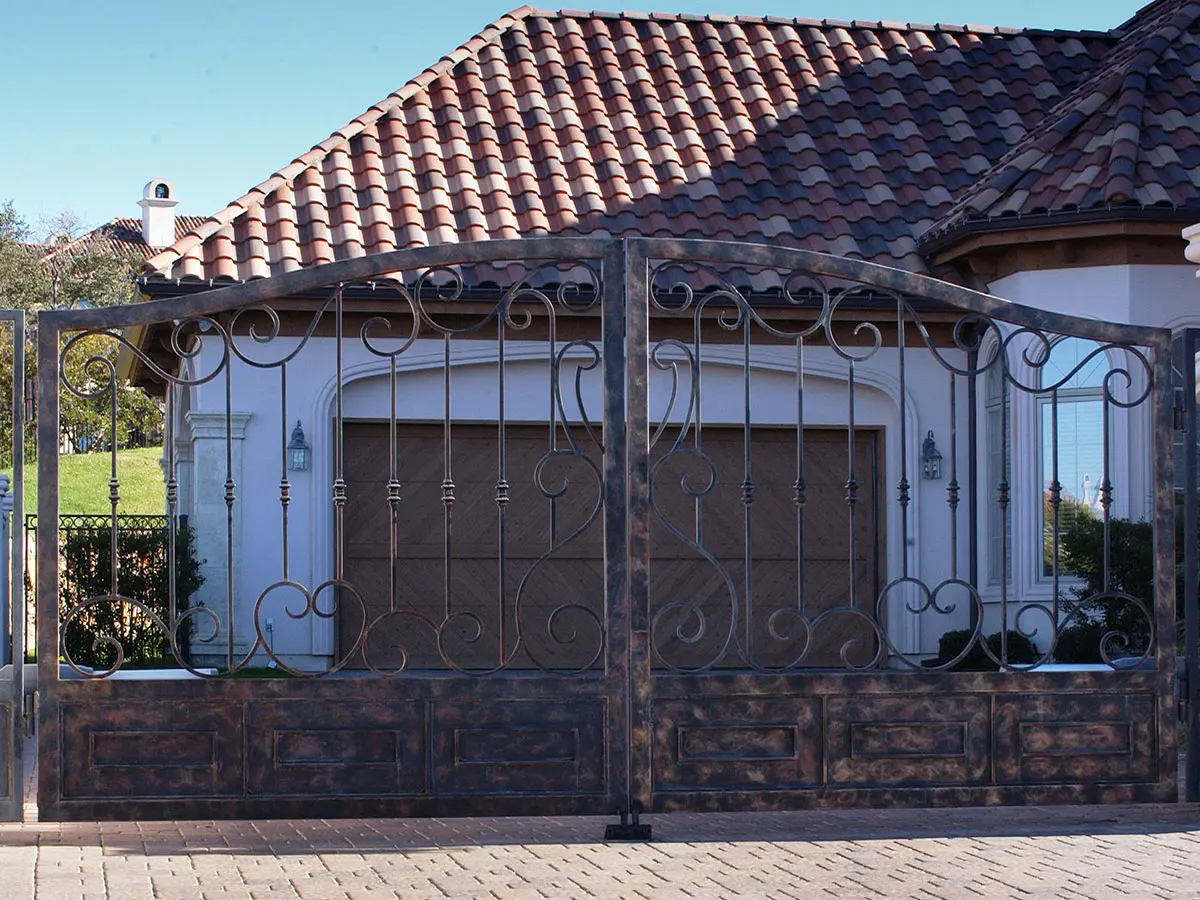 Wrought Iron Driveway Gates China Aluminum Gate Driveway Gate Design