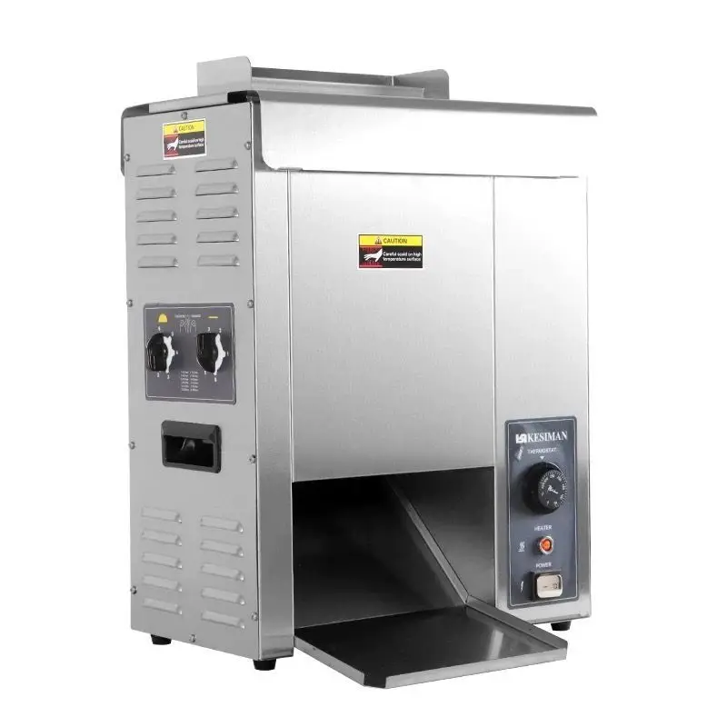 custom. [Temperature Controllable] Vertical Fully Automatic Burger Heating Track Chain Bun Roaster Wallace 0090 Chai