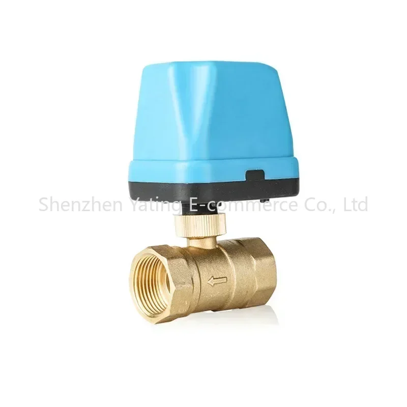 

DN32 DN40 DN50 2 Way Motorized Ball Valve Electric Control Valve for HVAC System, Three-wire Two Way