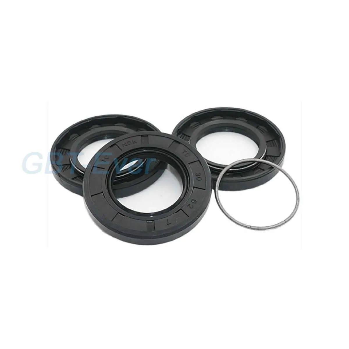 1Pcs NBR Framework Oil Seal ID 35mm TC Nitrile Butadiene Rubber Gasket Rings Cover Double Lip with Spring OD 42-90mm THK 4-17mm