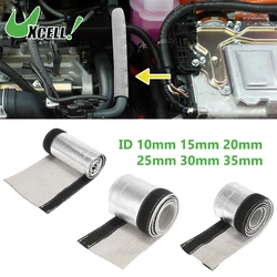 UXCELL Car Heat Shroud Aluminized Sleeving Insulated Shield Sleeve Heat Wire Shield Sleeve Fuel Lines Heat Protection