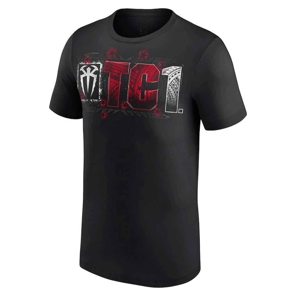 Camiseta Unisex de Algodón 100% con Gráfico de Roman Reigns OTC, Verano 2026, Nueva Moda Retro de Lucha Libre, Camiseta de Manga Corta para Hombre