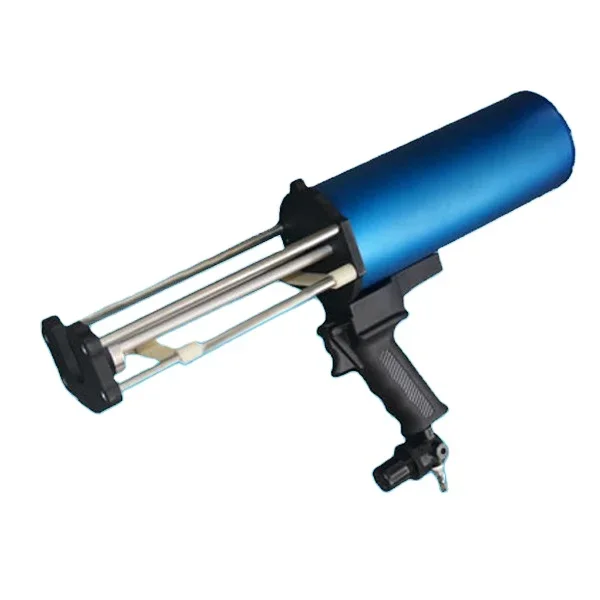 900ml 2:1 Caulking Pneumatic-Gun dua komponen Air Silicon -Gun untuk katrij semprot Epoxy-Gun