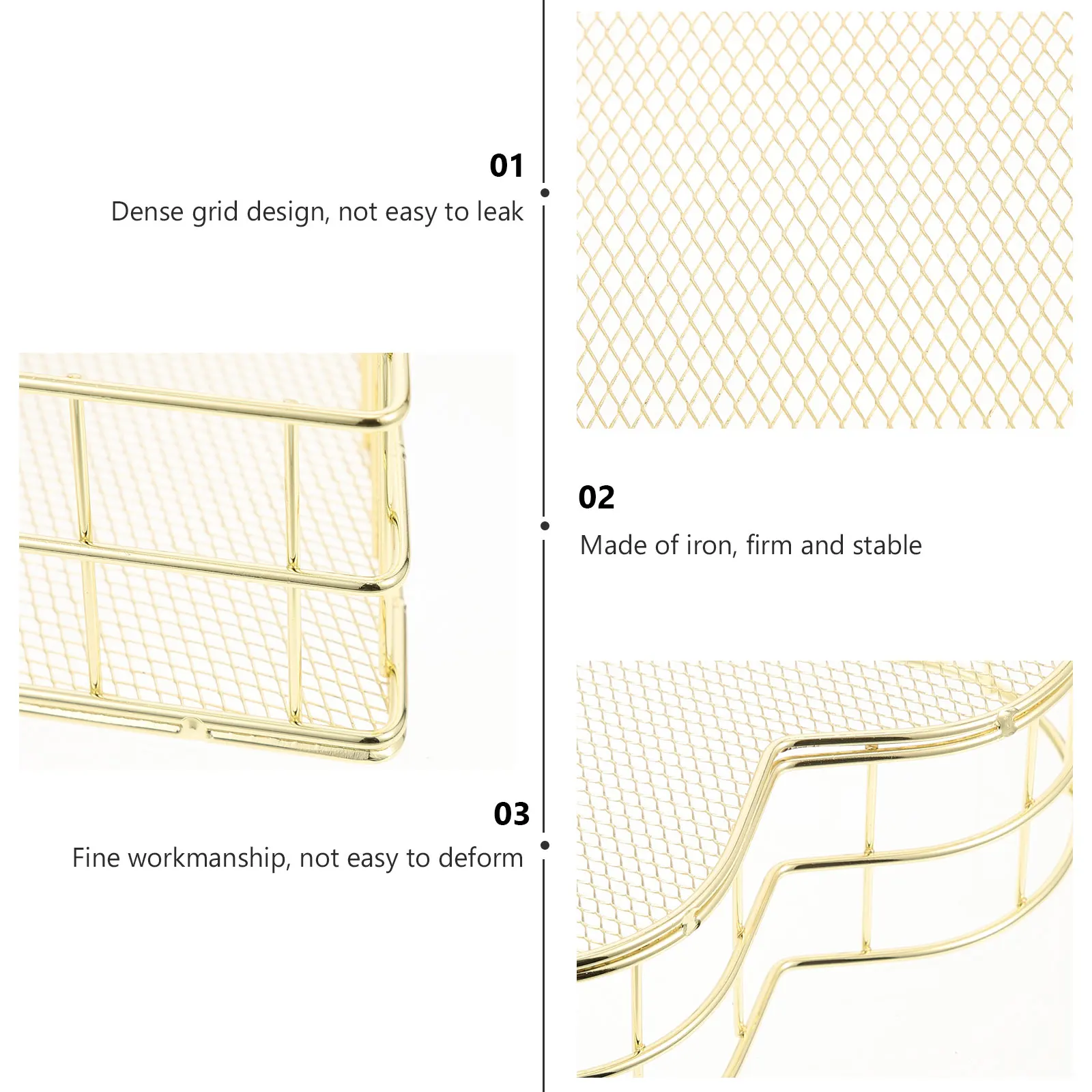 

Heart Shaped Storage Basket Wire Makeup Kitchen Organizer Snack Sundries Basket Desktop Decor Home Office Use