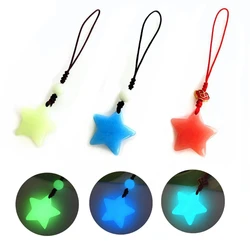 Luminous Star Keychain Fashion Handbag Pendant Unisex Key Chain Bag Accessory
