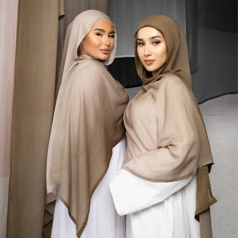 

Женский мусульманский хиджаб, шали, шарф, трикотаж, хиджабы, однотонные мягкие для женщин, мусульманские повязки на голову 90*180 см, исламский тюрбан, женская повязка на голову, новинка