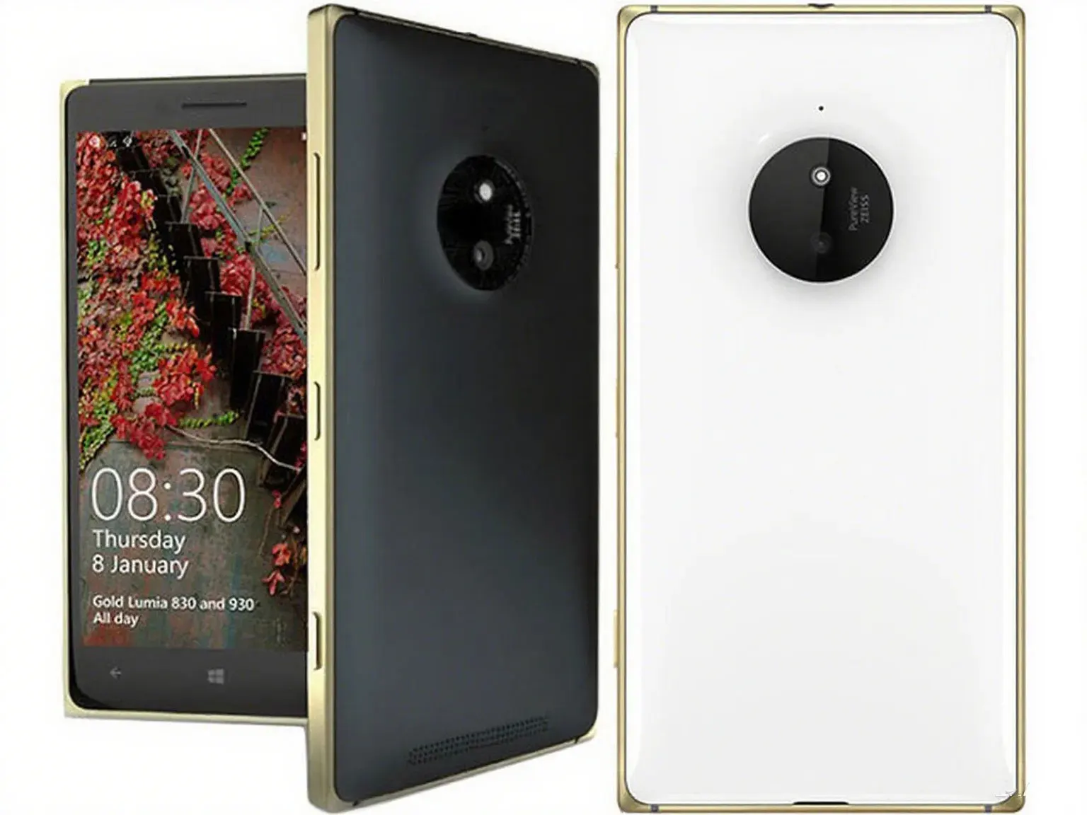 الأصلي مقفلة Lumia 830 شريحة واحدة 16GB ROM 1GB RAM 5.0 "NFC شحن سريع 4G IPS LCD الهاتف المحمول بحالة جيدة