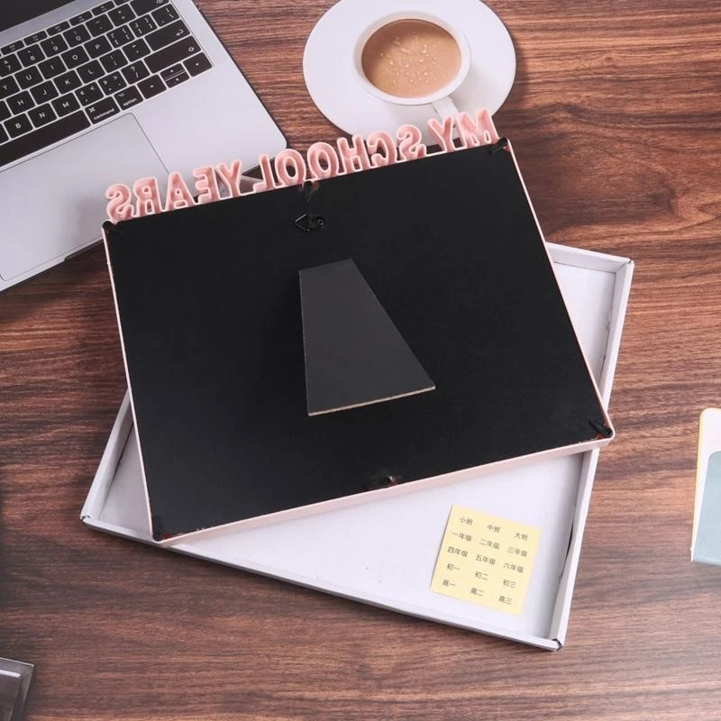 M76C سنوات المدرسة صورة لحظة الطالب إطار تذكار للأطفال الحرم الجامعي 15 صورة عرض إطار مجمعة هدية ذاكرة الأطفال