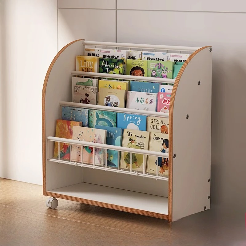 

Premium Children's bookshelf household simple floor shelf