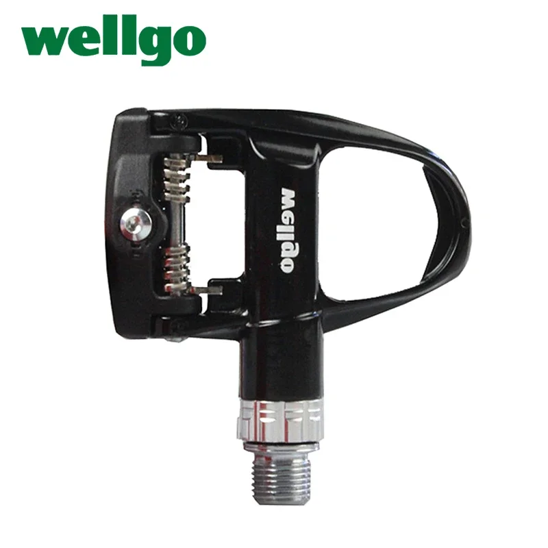 Wellgo XRF-5 Road Force Aluminium alloy CR-MO Self-Locking Ultralight Road Bike MTB Bike Cycling Bearing Bicycle Pedals