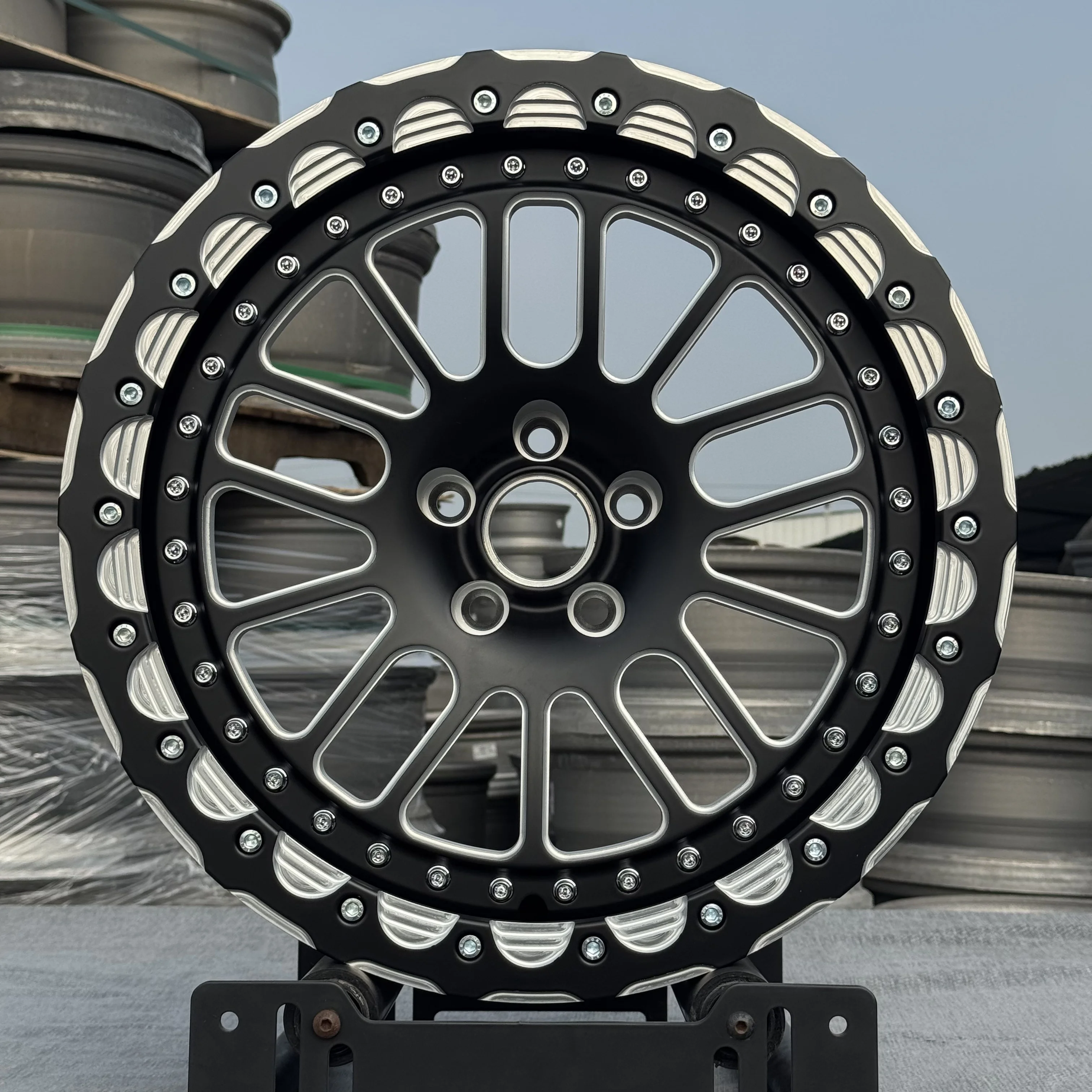 Forged 5X112 5x120 Alloy Wheels 15 18 19 20 Inch Rims With Real Beadlock Racing Car Wheel For BMW M3 M4 G20 G21 G22 G23 G80 G82
