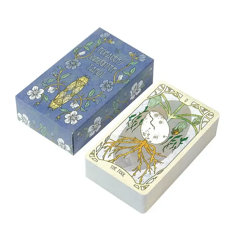 78 deck The Forager's Daughter Tarot cards Board Game Oracle Card  Party Game Divination Tools  Mysterious Divination Deck