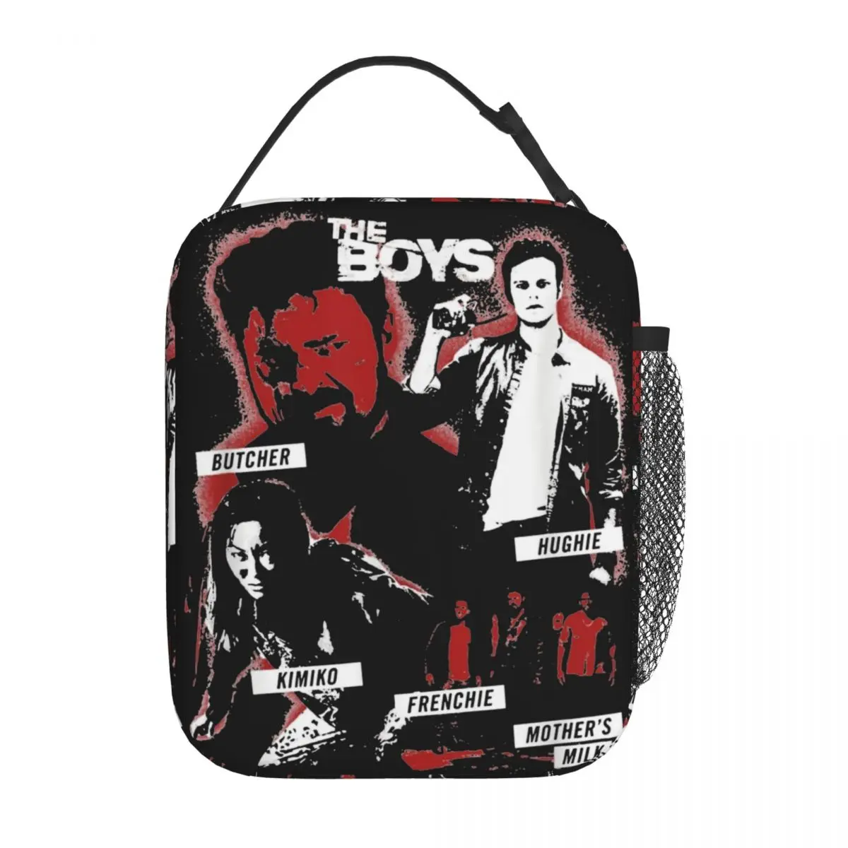 Insulated Lunch Tote Bag The Boys Season 4 TV Show Billy Butcher Lunch Food Box Ins Style Cooler Thermal Bento Box For School