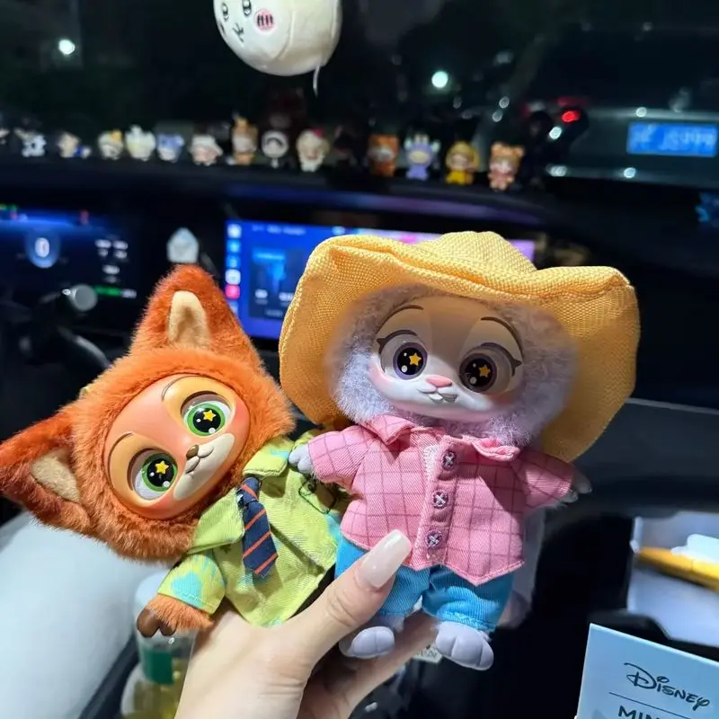 

Zootopia слепая коробка милый Ник Джуди фигурку Zootopia плюшевая виниловая кукла Mystery Box аниме фигурки мультяшная коллекция модель игрушки