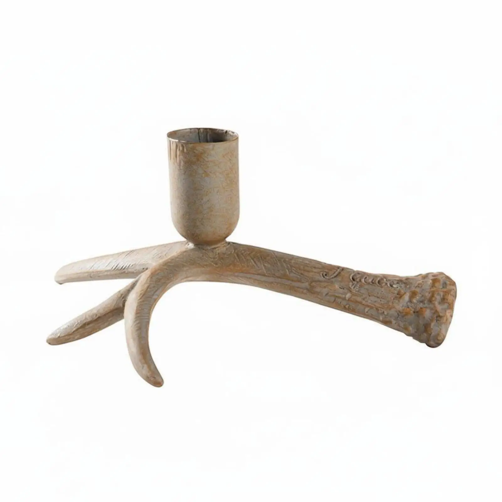 Deer Branch Shaped Candle Holder, Nordic Style, Minimalist Design, In