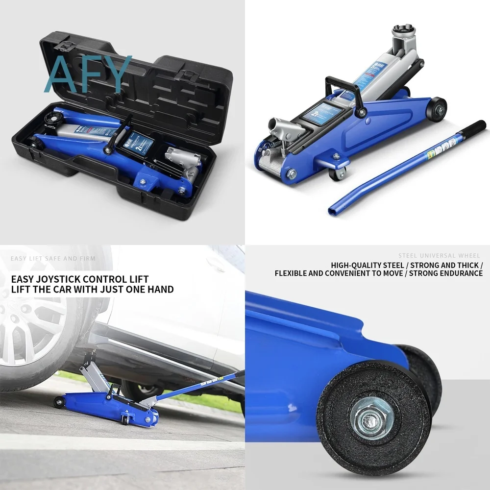 Horizontal Jack 2T Car Lifting Tool Multifunctional Portable Hydraulic Tire Changer for Off Road Vehicles SUV Truck for Jeep
