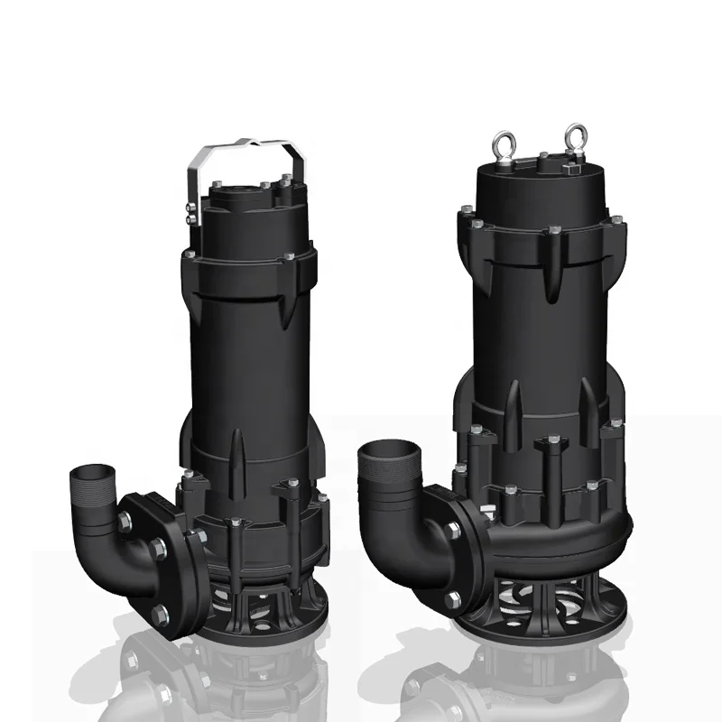 7.5kw Single Stage Vertical Non-Clogging Submersible Pump Dirty Water Sewage Application Customizable Operated Electricity Low