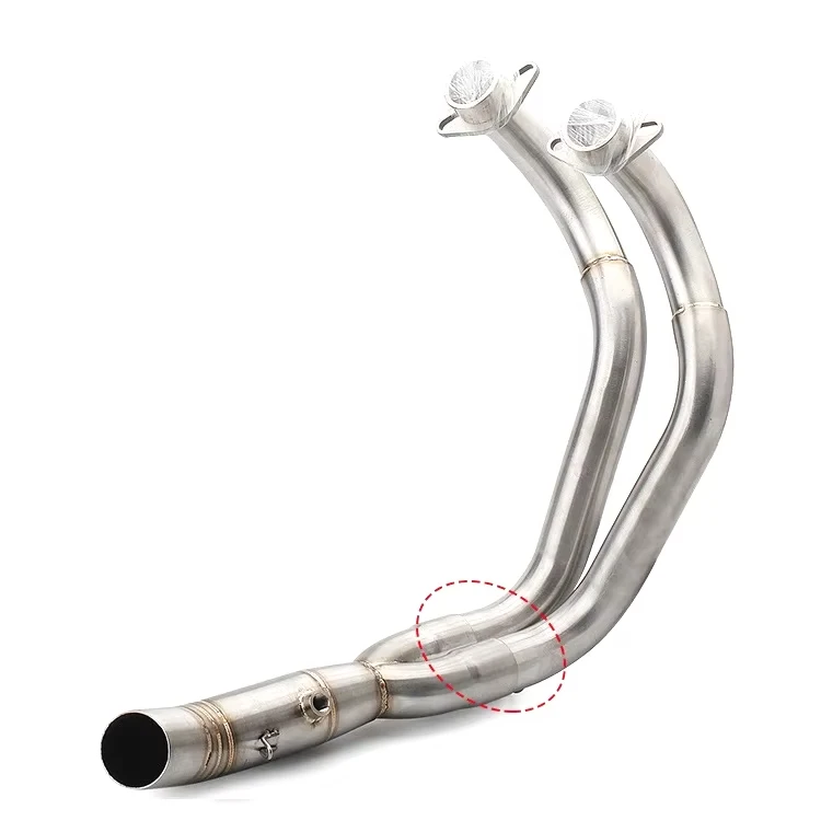 For Yamaha MT-07 FZ-07 MT07 FZ07 XSR700 2014-2023 Motorcycle Exhaust Front Pipe Muffler System Escape image 5