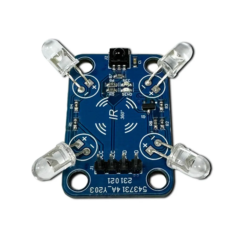 A99E-2X Infrared Transmitter-Receiver 360° Infrared Signal Transmission Without Dead Angle Multi-Functional Convenient Module