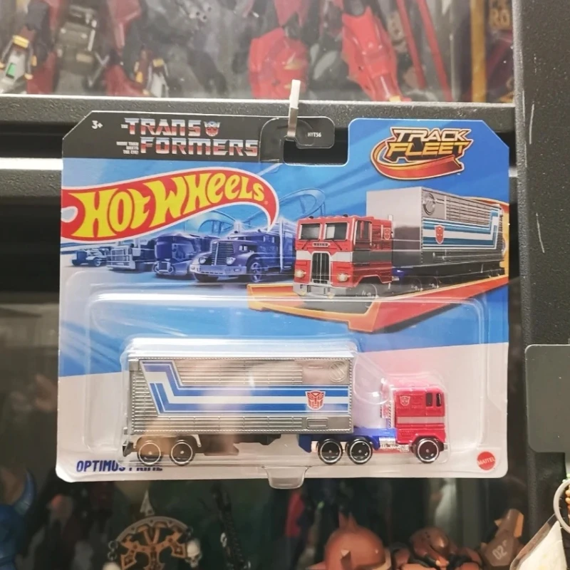 

Коллекционная модель Hot Wheels: Металлический трансформируемый грузовик Оптимус Прайм в масштабе 1:64, литая под давлением, без дистанционного управления, для демонстрации