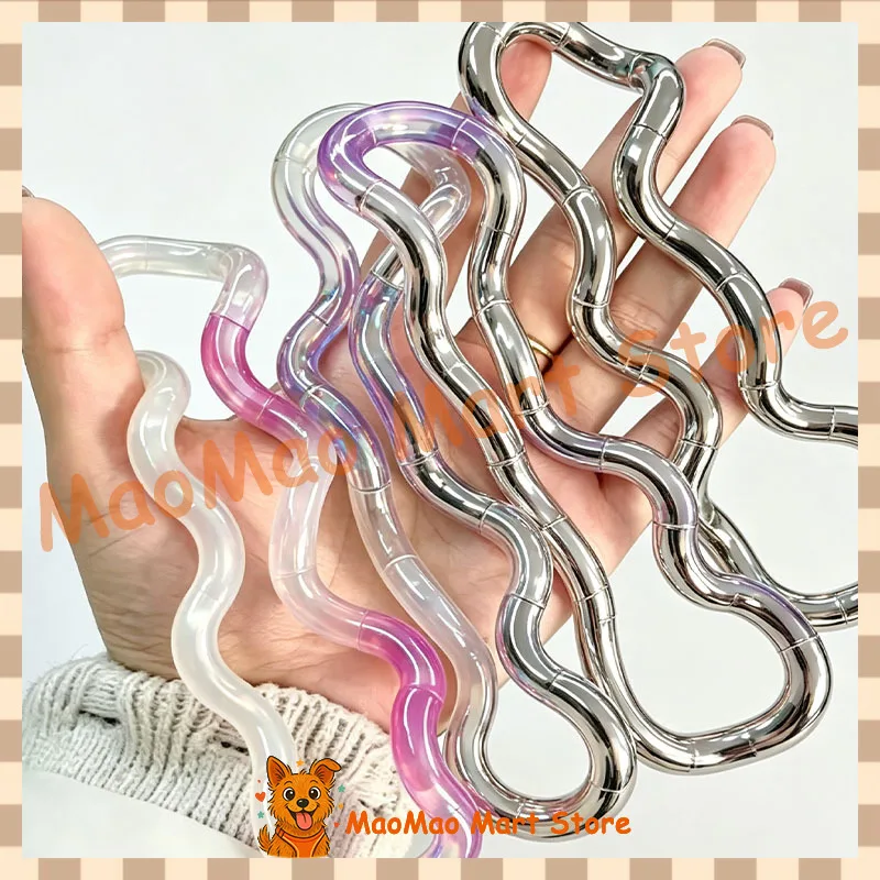 Cadeaux Tangle Fidget, Jouets à transformer de couleur, Jouets en corde à doigts, Cadeaux créatifs pour fêtes, Corde anti-stress