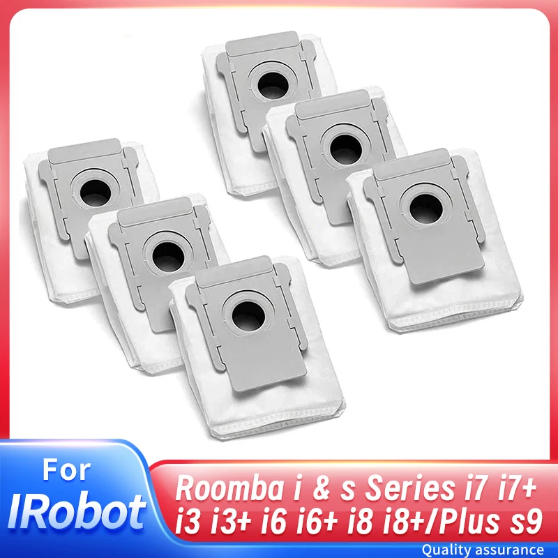 Dust Bags for iRobot Roomba i & s Series i7 i7+ i3 i3+ i6 i6+ i8 i8+/Plus s9 s9+ (9550) s9 Plus Robot Disposal Bags