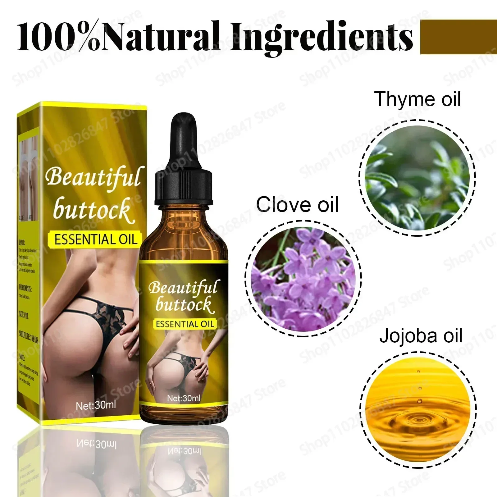 Hip Buttock  Serum Fast Growth Butt Enlargement Butt Lift Up Body Sexy Care for Women Hip Lift Butt Enhancement Serum