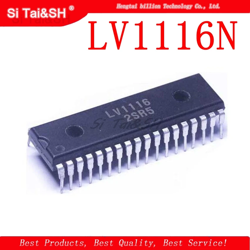 5 ชิ้น/ล็อต LV1116N LV1116 สีดําพลาสติกป้องกันสําหรับ DIP-36 ใหม่การประกันคุณภาพ