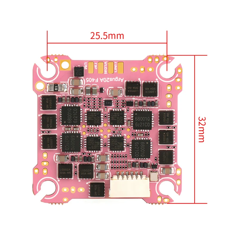 Axisflying ARGUS 20A F405 AIO Onboard ELRS ICM42688 Suitable for 2.5 inch FPV Drone ExpressLRS 2.4GHz 3S-4S Input Voltage