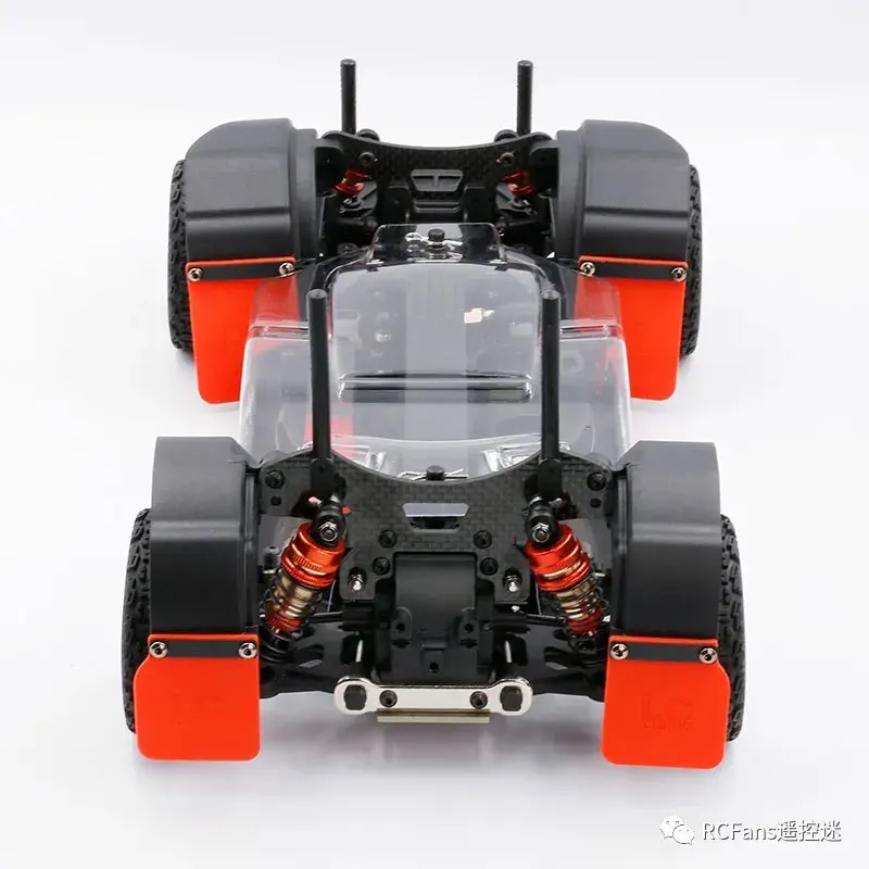 LC Racing C8003 PTG Rally Chassis Cover body 1/10 RC PC Polycarbonate dust cover Protect ESC Motor drive shaft